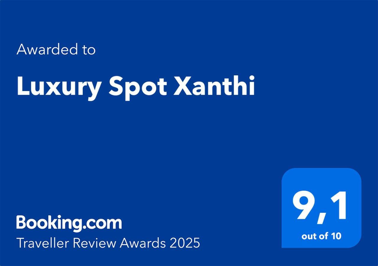 Apartmán Luxury Spot Xanthi Exteriér fotografie